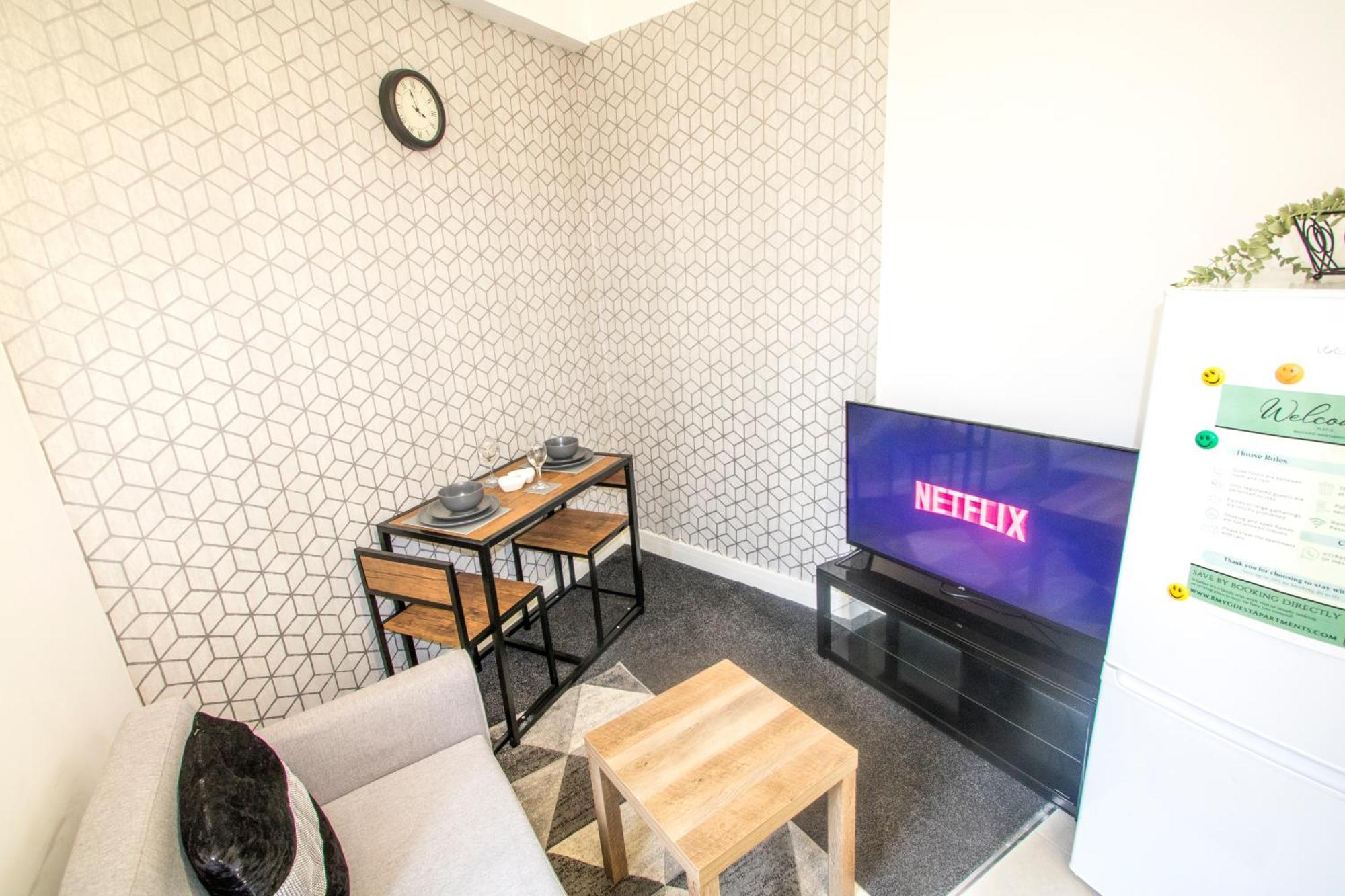 Cozy And Charming - 1 Bedroom Apartment - Free Parking, Transit Links, Close To Stadiums Manchester Exterior foto